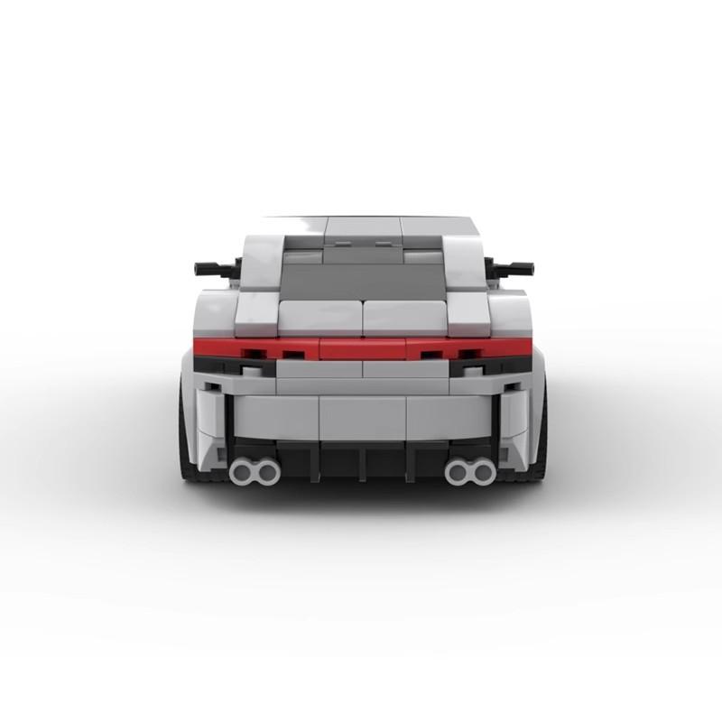 Building Block Compatible 84270 Porsche Turbo S 2018 Model Building Block Educational Toys For Children