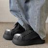 Herbst und Winter neue Shell-Kopf Low-Top Board-Schuhe weiche Sohle dicke Sohle höhenverstellend lässige Sportschuhe