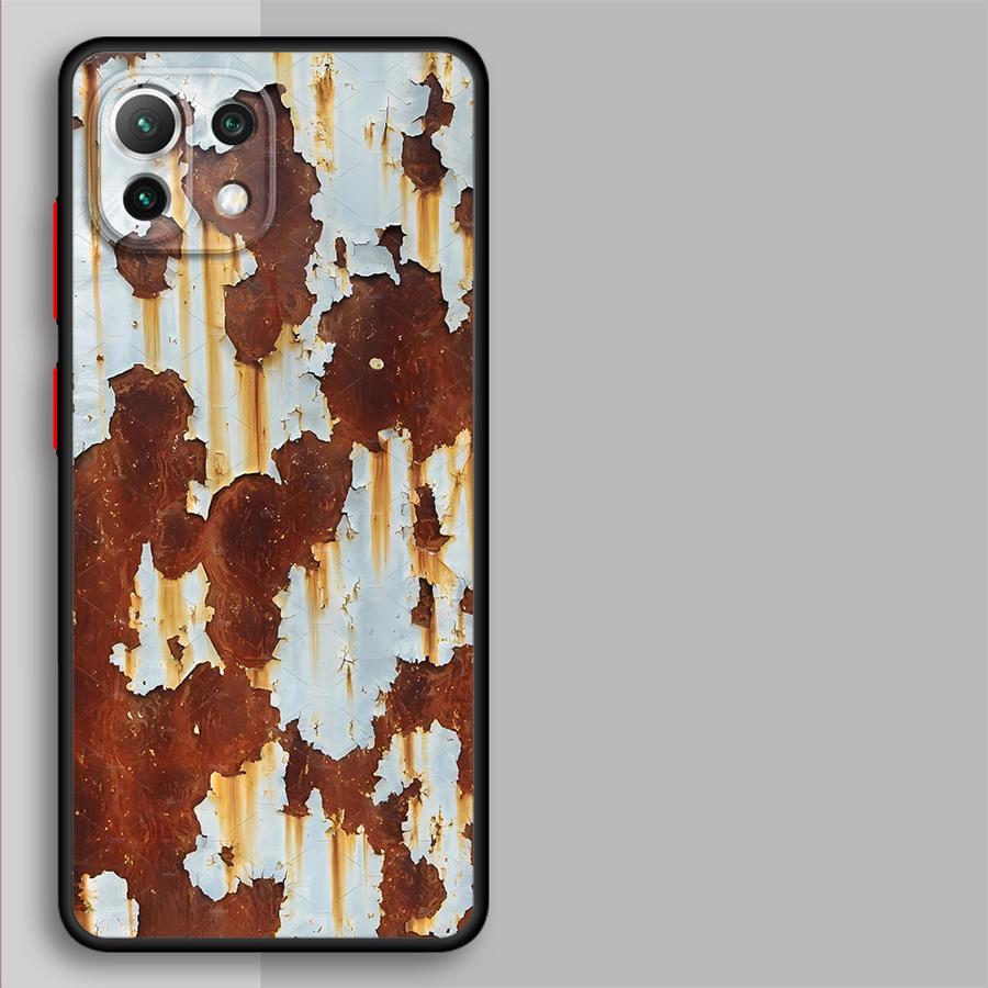

Case for Xiaomi Redmi 10 A4 9 13C 12C 14C A1 A2 Plus K40 Pro Back Phone Cover Retro Rust Design Redmi 12C