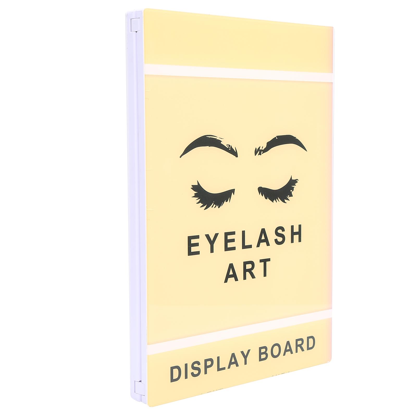 

Профессиональный органайзер для накладных ресниц, водонепроницаемая доска для показа ресниц для макияжа