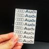 4/8PCS For 5hbrz A3 A4 A5 A6 A7 Q3 Q7 Q8 TT Center Console Display Door Handle Window StickerCar Metal Sticker Modified Car Logo hbrz5