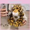 Tiger Toy Plush Cute Animal Cartoon Stuffed Doll Kids Birthday Gift Decoration
