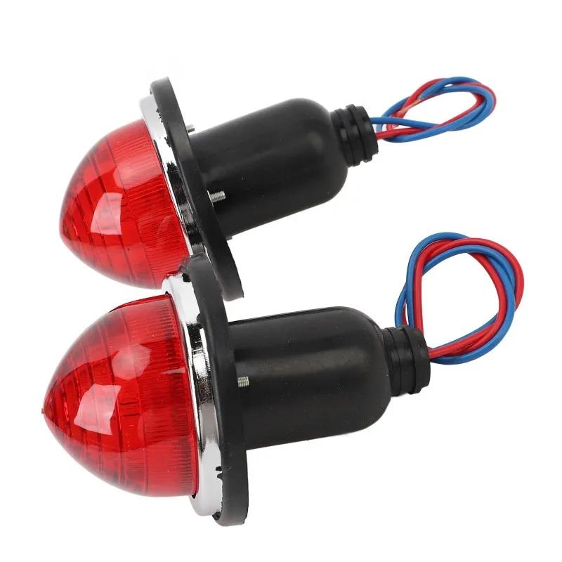 Rear Brake Stop Light DC12V Tail Lamp Shock-Resistant for Classic Mini Morris Minor Traveller & Lucas L594 LPB630 Vehicle Parts