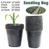 10-100Pcs Plastic Seedling Cup Disposable Thickened Nursery Pots For Transplanting Flower Vegetable Planting Seeding Grow Bags