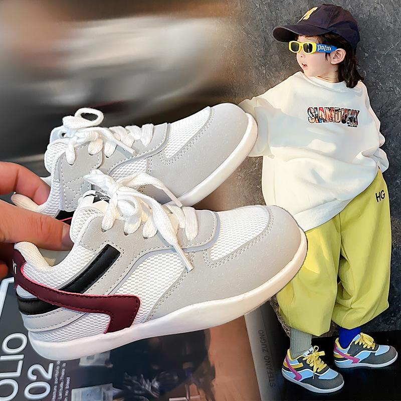 Children's Sports Shoes Girls' German Training Shoes 2025 New Autumn Girls' German Training Shoes Boys' Sports Shoes Medium and Large Children's Soft