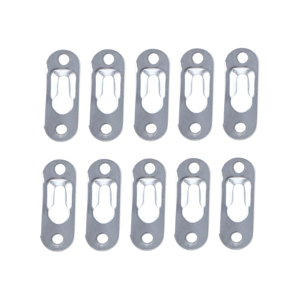 Metal Keyhole Cabinet Painting Shelfs Fixing Photo Frame Hook Picture Hanger Home Decor Fasteners