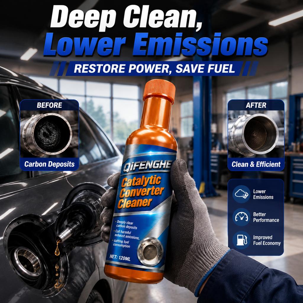 Catalytic Converter Cleaner Deeply Remove Carbon Deposits Reduce Exhaust Emissions Restore Engine Power Improve Fuel Efficiency