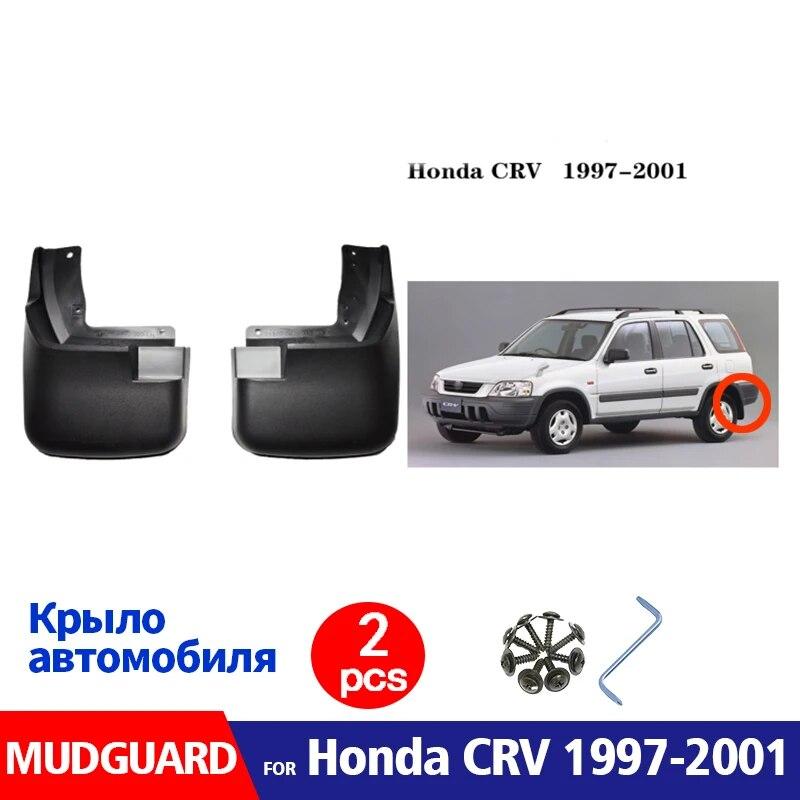 

Для Honda CRV CR-V 1997 1998 1999 2000 2001 брызговик на крыло, брызговики, брызговики, автомобильные аксессуары, передние и задние, 2 шт.