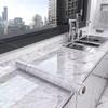 Decorative Waterproof Moisture-proof Oil Resistant Self-adhesive Wallpaper Ceramic Tile Wall Sticker 40cm Marble Countertop