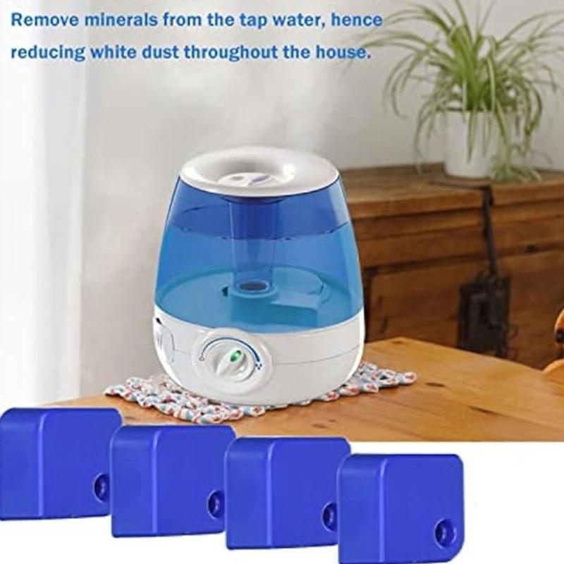 4Pcs PDC51V1 Hard Water Filter Replacement Demineralization Cartridge Humidifier Filter for V4600 V5100 VUL575 Models