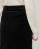 Musinsa Standard Woman Women'S Corduroy Mini Skirt [Black]
