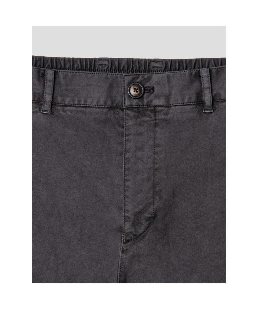 SHIFT.G Garment Dyed Cotton Slacks Gray
