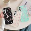 Soft Phone Cover Case for Samsung Galaxy A11 A13 A16 A21s A14 A12 A26 A34 A15 A33 A35 A36 Pink Bow