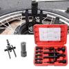 10 Motorcycle Internal Bearing Pullers 8-25mm Metal Wheel Bearing Extractor With Storage Box Motorcycle Disassembly Tool