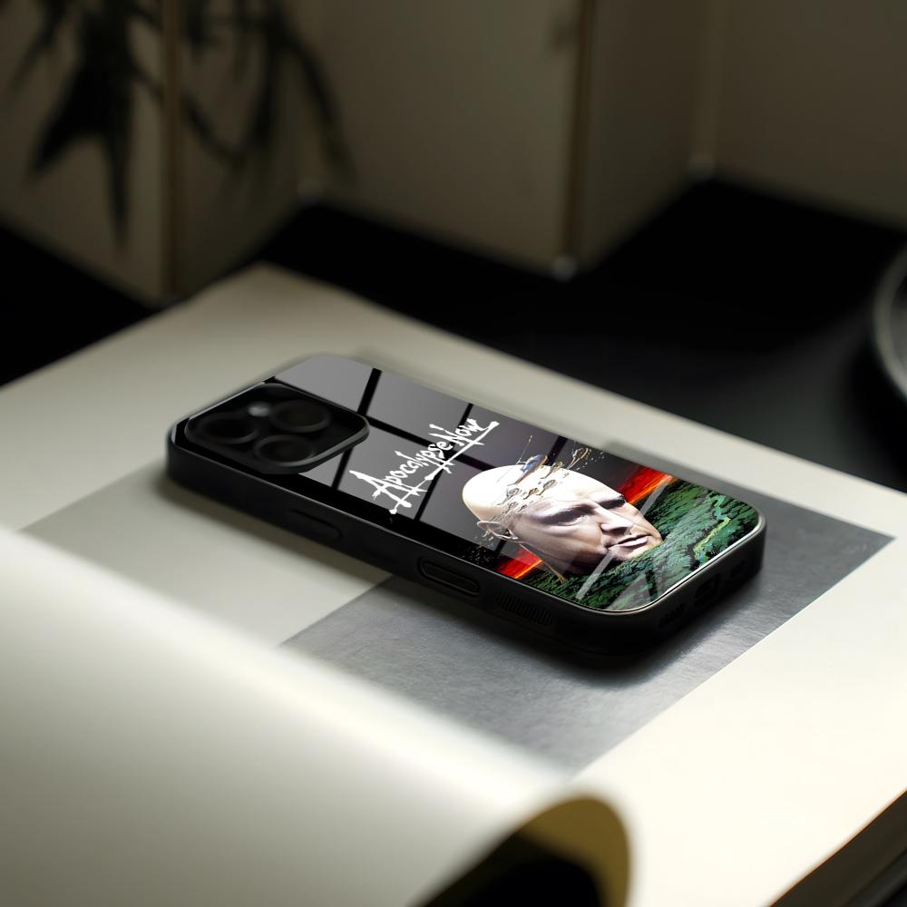 A-apocalypses Now Phone Case Glass For IPhone17 Air 16 Creative Concept 15 17 14 Pro Max 13 12 11 X XS XR Plus For Samsung S 26