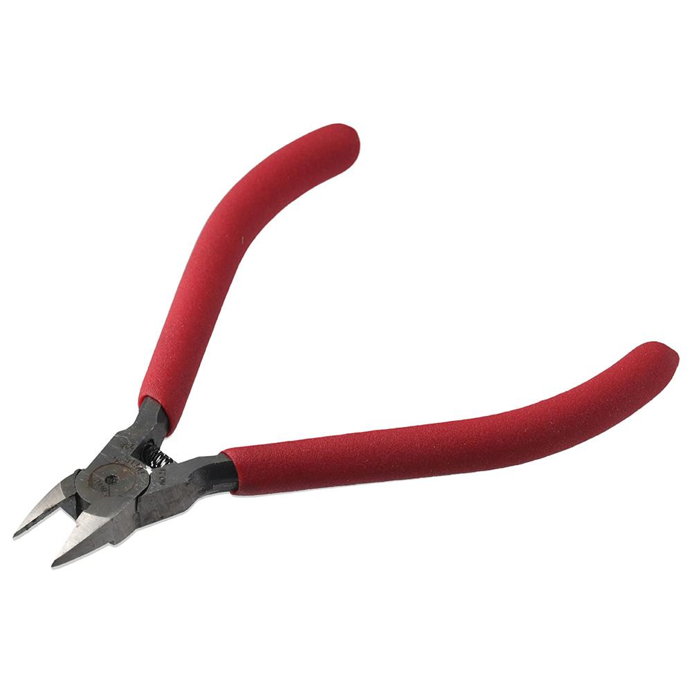 

5-дюймовые модельные кусачки из углеродистой стали, мягкие кусачки, прочные обжимные клещи, медные стяжки-молнии