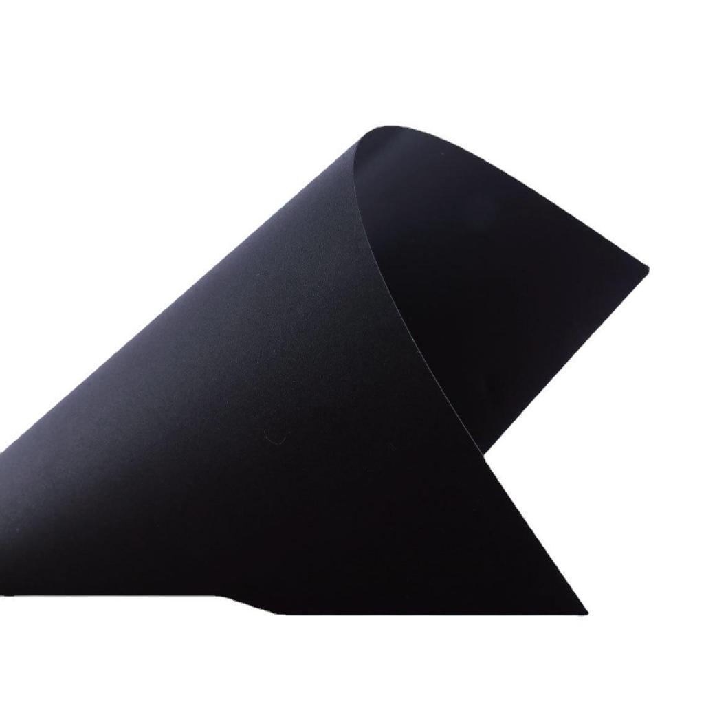 Black Frosted PP Sheet Roll - Spot Goods PP Sheet Printing Material