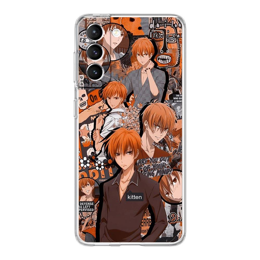 

Чехол для телефона с корзиной фруктов Kyo Sohma аниме для Samsung Galaxy S22 S20 Ultra S21 FE 5G S10E S9 S8 S10 Plus Note 20 10 Lite Galaxy S21 FE 5G