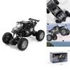 Climb With Style Alloy Off-road Rc Climbing Car With Lights For Kids
