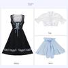 Halloween Costume, Oktoberfest Dress, European and American Carnival Embroidered Maid Outfit, Role-Playing Cosplay Outfit