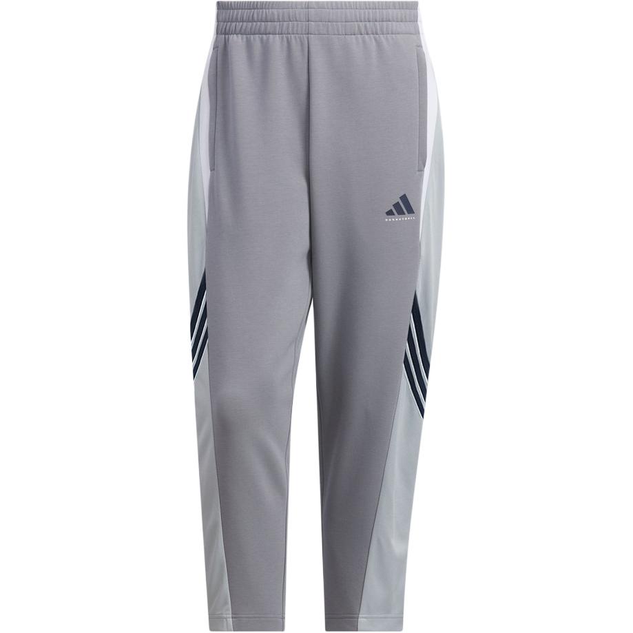 Adidas BASKETBALL FW25 PERFORMANCE Casual Pants Men s Light Gray/Light Asphalt Gray KC0315 L