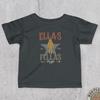 Ellas Fellas Baby Tee, Vintage Retro Star Boy Shirt, 90s Varsity Infant T-Shirt, Mom of Boys Gift Idea, Cute Rabbit Skins Newborn Top USA