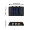 Solar LED Light, Outdoor Waterproof Wall Lamp, Dusk to Dawn Fence Lighting for Summer Garden Yard Porch Walkway Camping Home