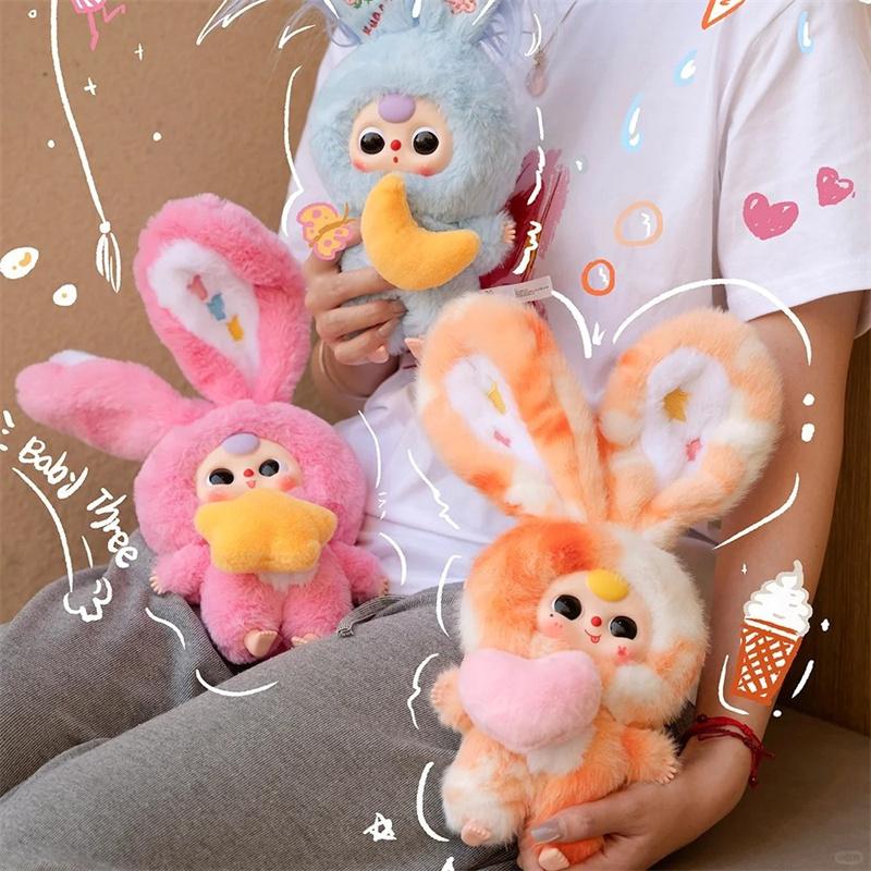Baby Three Lily Rabbit Town V3 Plush Blind Box Figures Mystery Box Plush Toys