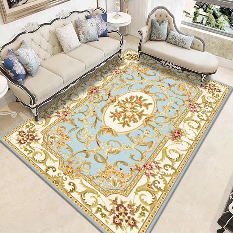 Classical European Style Palace Living Room Carpet Family Living Room Bedroom Retro European Style Carpet