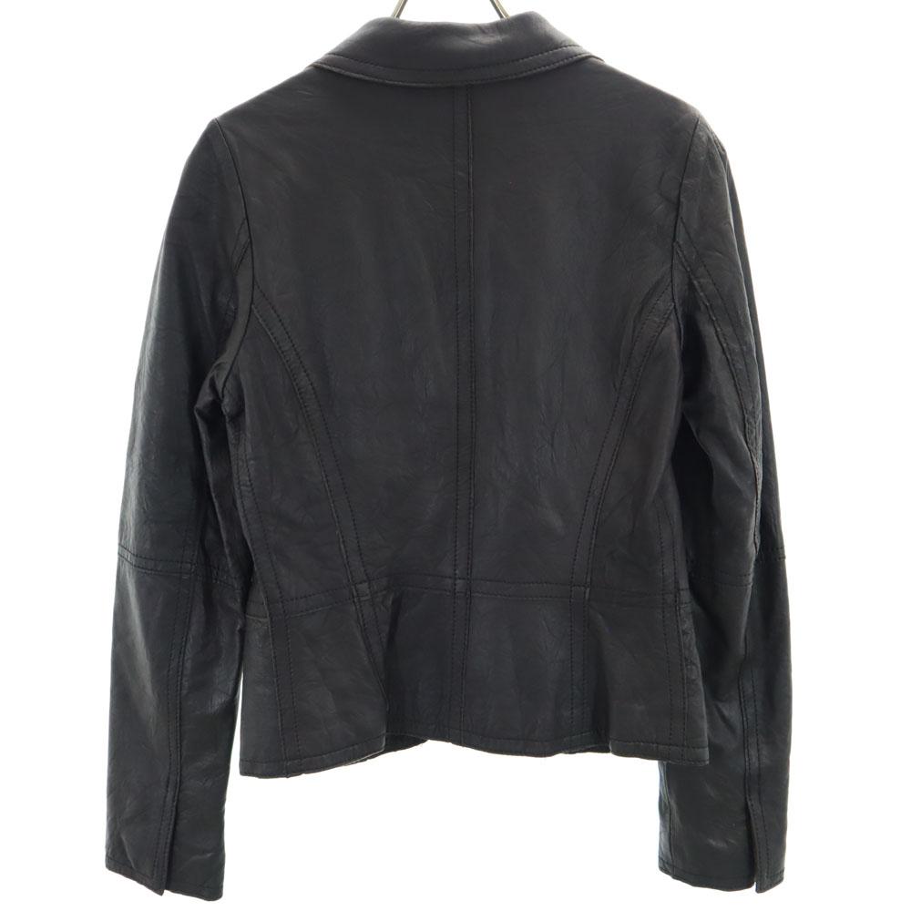 MAX&CO leather jacket 42 Dark brown Women Used