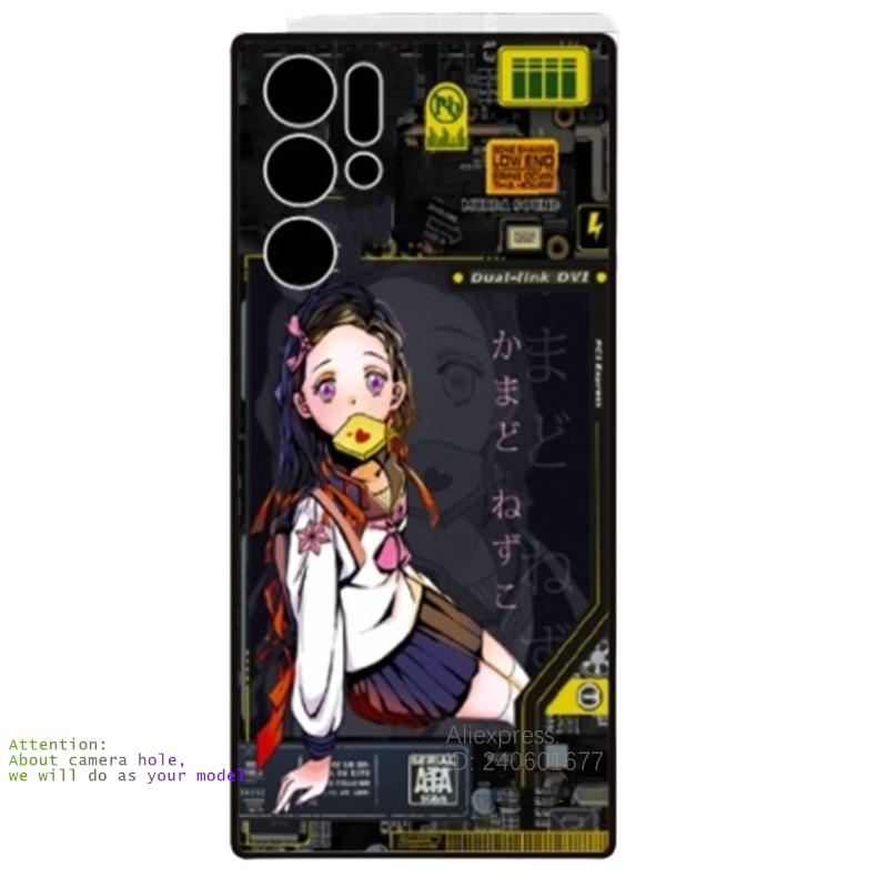 Luminous Flash Phone Case for ZTE Nubia Red Magic 10s 10 Pro 9S 9 Pro 8 8s 7 7s 6 6s Protective LED Cover Akali Fundas Capa