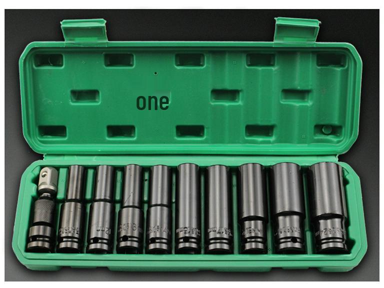 Royal Electric Wrench & Socket Set: Air Impact Wrench, Hex Socket, Hand Drill, Air Screwdriver, Auto Repair (8-32)