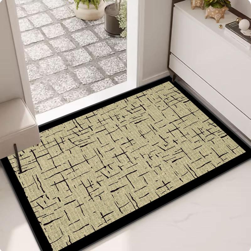

Льняний вбираючий вхідний килимок: Використання дверей, ванної та кухні 50x80 cm