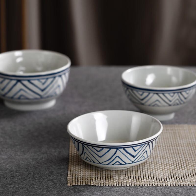 ZISIZ Melamine Japanese Style Noodle Bowl