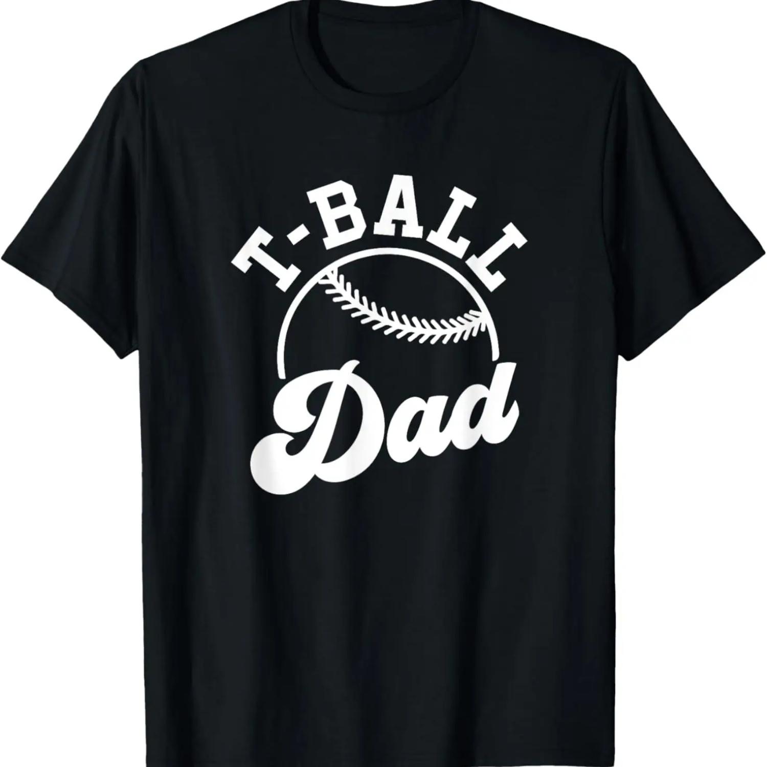 T-Ball Dad T-Shirt S чёрный