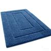 Homaxy Double Frame Velveteen Bathroom Mat Floor Mat Indoor Non Slip Door Mat Dirt Trap Absorbs Water Comfortable Bathroom Mat