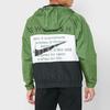 Nike Swoosh HD Woven Jacket Black/White/Treeline/Black Unisex Streetwear CJ4888-010