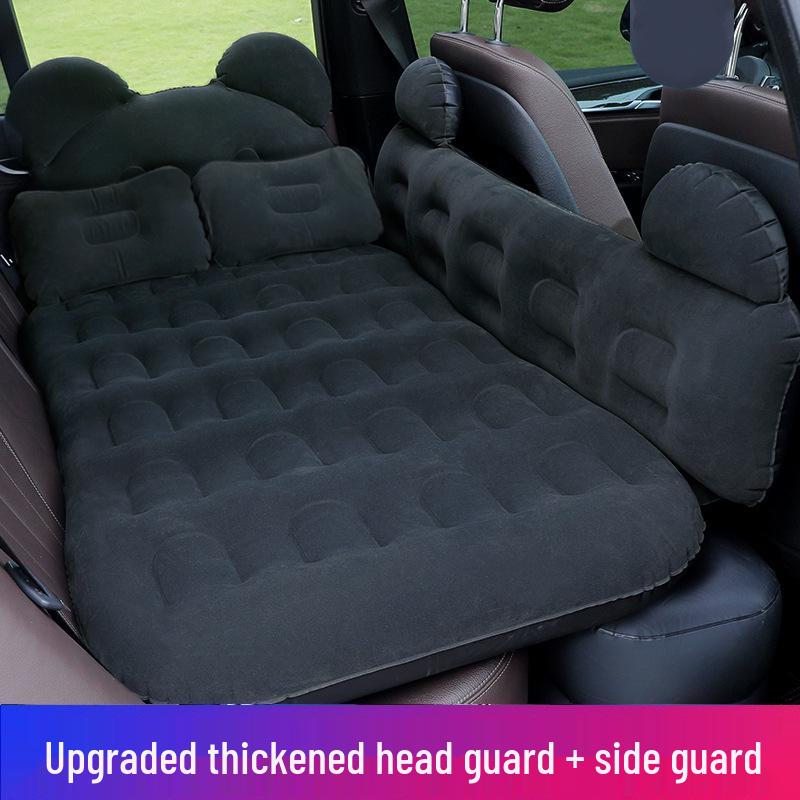 Inflatable Car Mattress for SUV and Sedan - Folding Travel Bed for Sleep and Self-Driving Tours