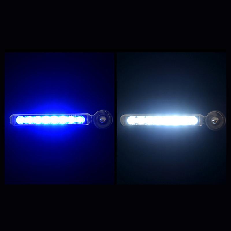 1Pc Car Led Daytime Headlight With Wind Powered Fan Floodlights Auxiliary Lighting Motorcycle Lamp For Modification
