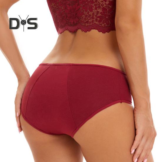 Women Menstrual Panties Abundant Flow Menstrual Period High Waist Menstrual Cycle Absorbent Underwear Leak Proof Lady Briefs Underpants
