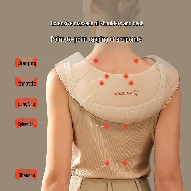 Westinghouse Tapping & Kneading Neck and Shoulder Massager CN plug (adapter included)
