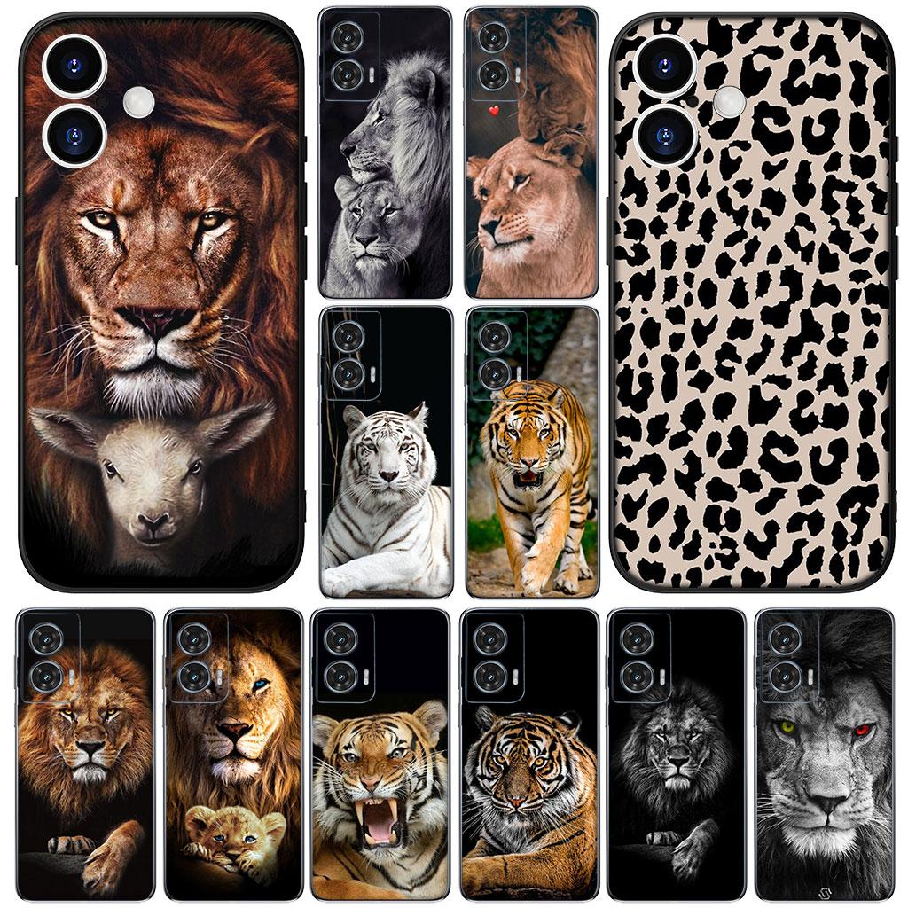 Lion Art Tiger Wallpaper Casing Phone Cover for OPPO A18 A80 A40 A60 A38 A79 A15 A16 A17 A58 A78 A57 A53 A40M Case