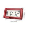 1PC Mini Digital Clock for Car Dashboard Self-Adhesive LCD Time And Day Display Automotive Vehicle Stick Car Accessories
