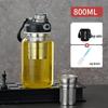 Tea Infuser Glass Water Bottle