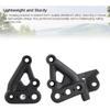 Footpeg Bracket, Durable CNC Aluminum Alloy Footpeg Mount Kit for Electric Dirt Bike Riders, Off Road Enthusiasts, Motorcycle Upgrade Scenarios