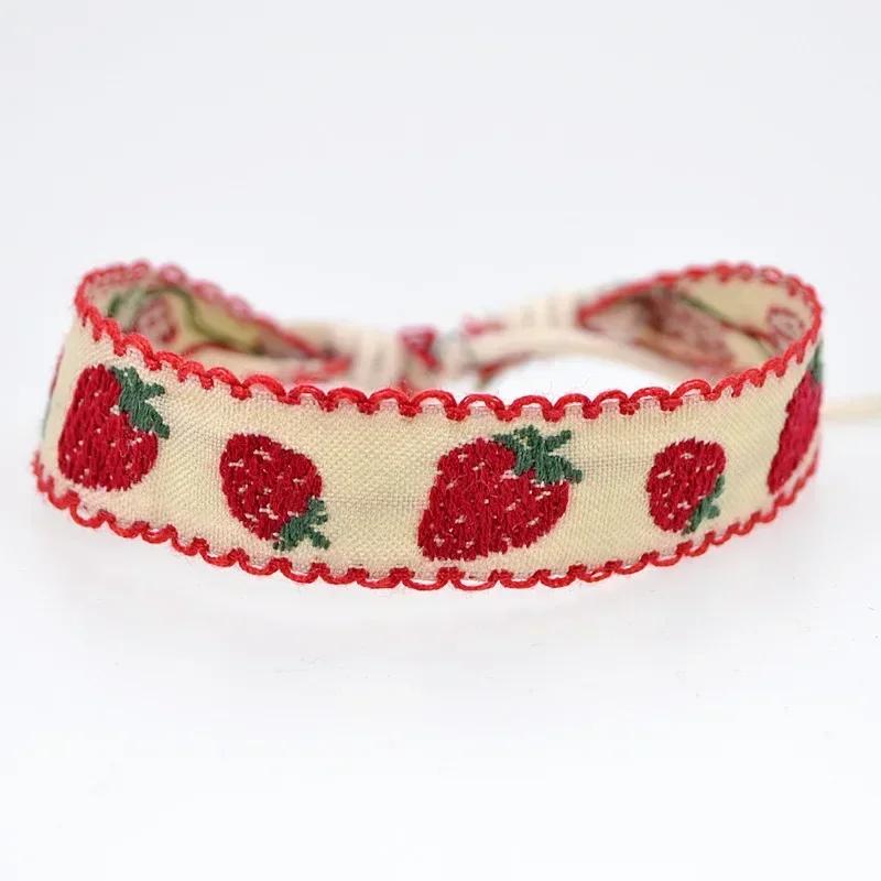 Bohemia Weave Rope Friendship Bracelets For Woman Men Cotton Handmade Charm Bracelet & Bangles Ethnic Jewelry Gifts