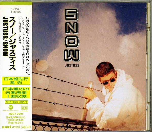 

CD SNOW - Justuss AMCY2010 EastWest Record 1996 Japan ObiRap & Hip-Hop/R&B Used