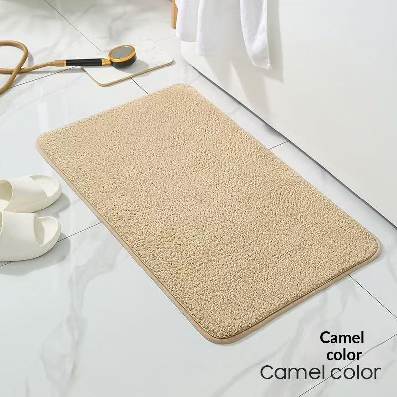 Crystal Velvet Non Slip Absorbent Bath Mat Floor Mat Doormat For Bathroom Entryway Indoor Use