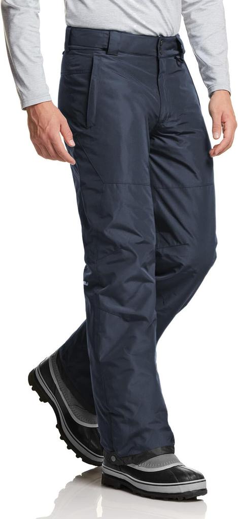 Tesla Men's Winter Fleece-Lined Warm Pants for Skiing, Snowboarding, and More, Windproof, Waterproof, and Thermal, Size tm-YKB80-JPCHC_XL