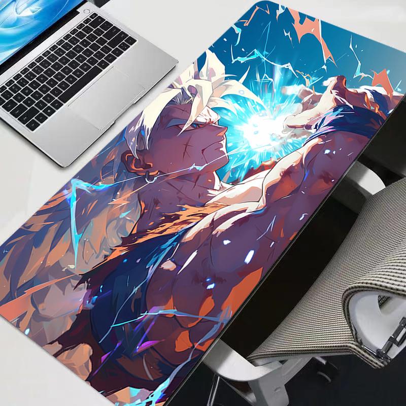 Mouse Pad Dragon Ball Son Goku Professional Esports Gamers Speed Pc Gaming Rubber Keyboard Notbook Desk Mat Mousepad